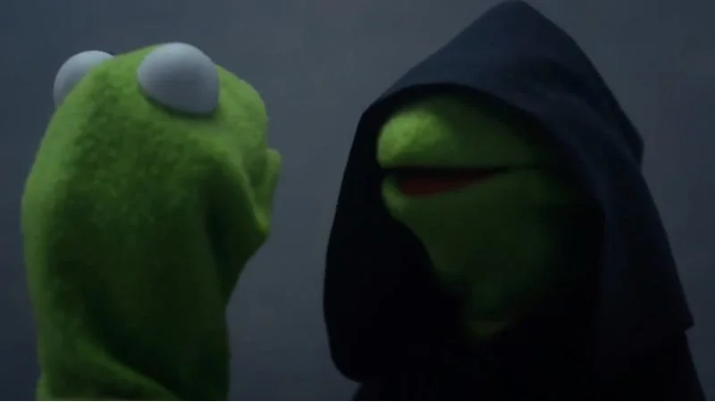 Evil Kermit source template.