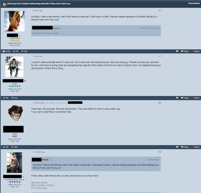 A 4chan greentext post illustrating how the term 'femoid' has been reclaimed or repurposed by some women online.