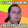 Most recognized visual form of Filthy Casual meme with definitive catchphrase.