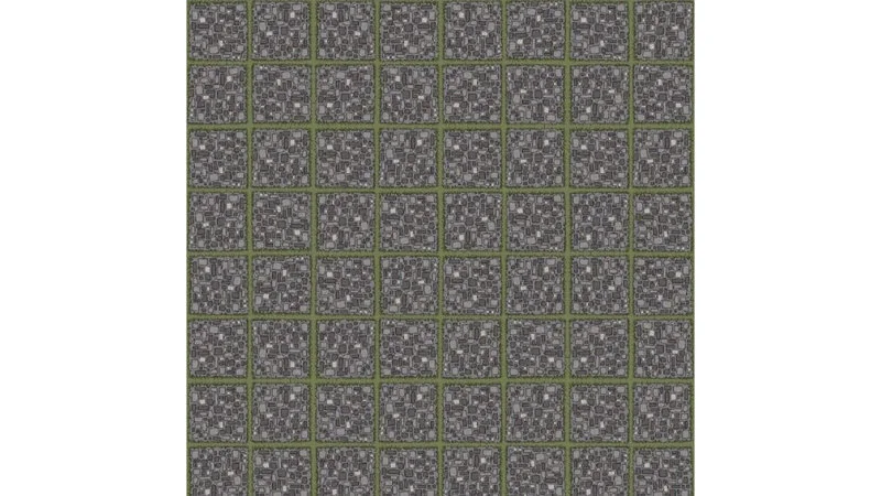 Pristine optical illusion where straight lines appear curved to the eye.