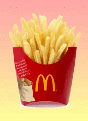 Stylized staging transforming everyday fast food into aspirational.