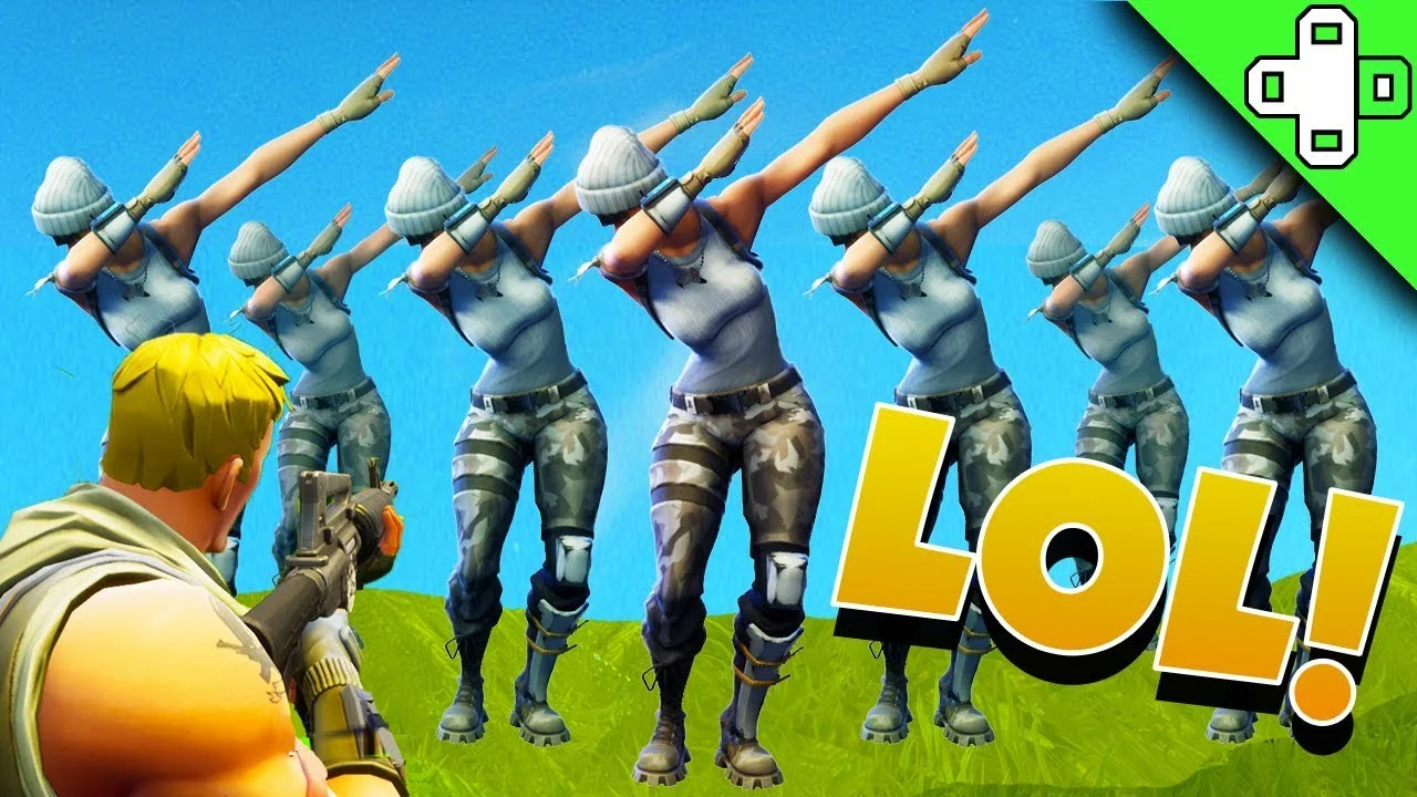 Illustrates signature emote that became most recognized dance.