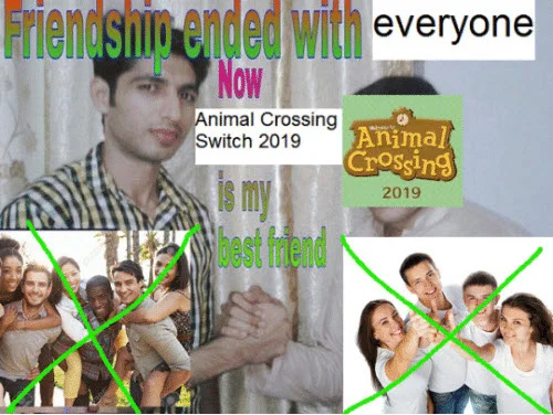 Game variant marks broken friendships with symbols.