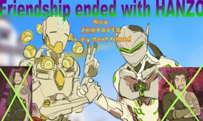 Entertainment variant marks friendship dissolution.