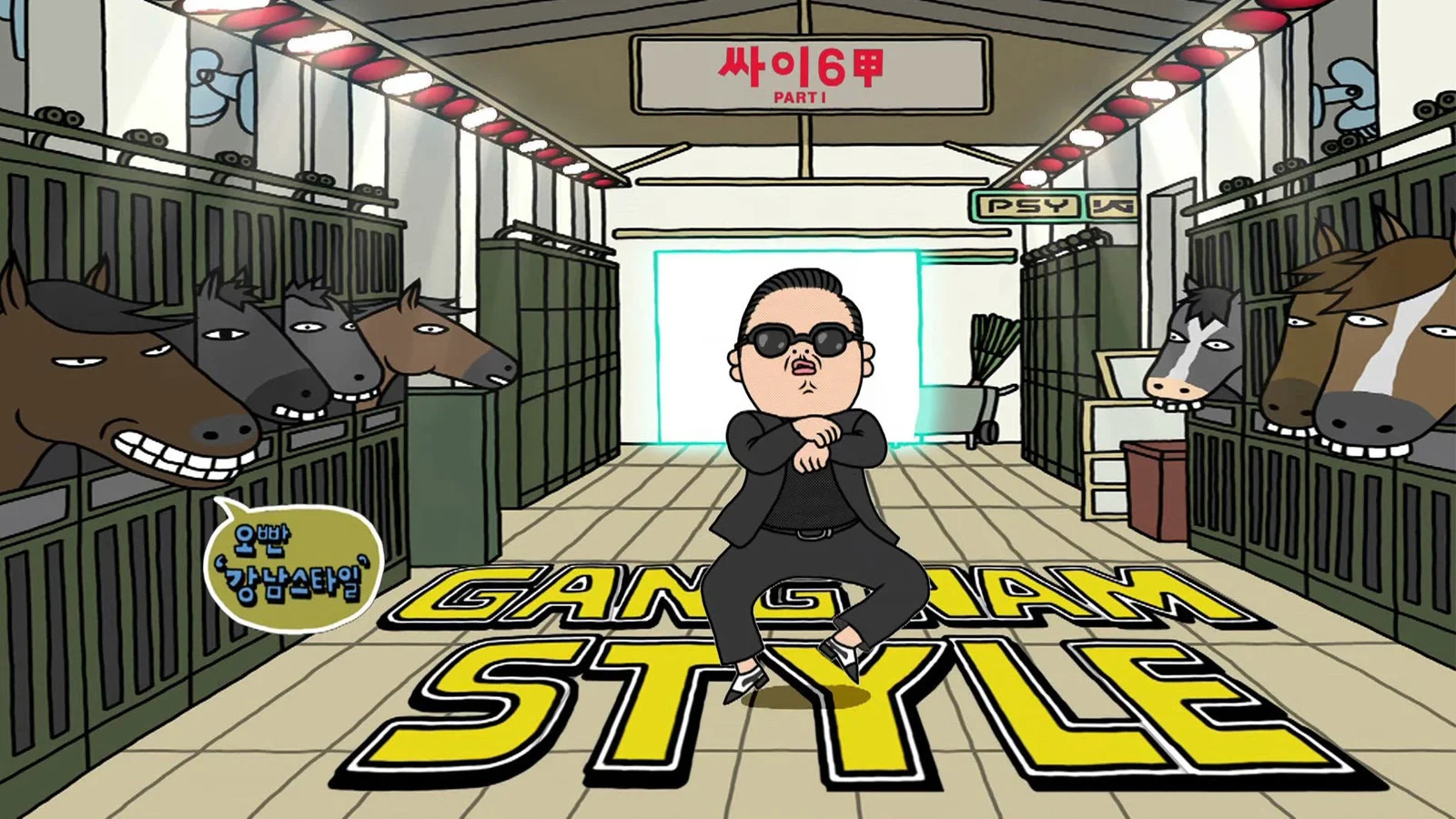 Gangnam Style everywhere Toy Story parody.