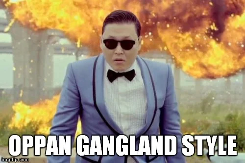 Gangland Style explosive parody.