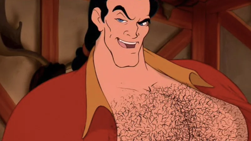 Gaston, the vain and arrogant villain from Disney's Beauty and the Beast (1991), whose exaggerated masculinity has made him a lasting meme subject.