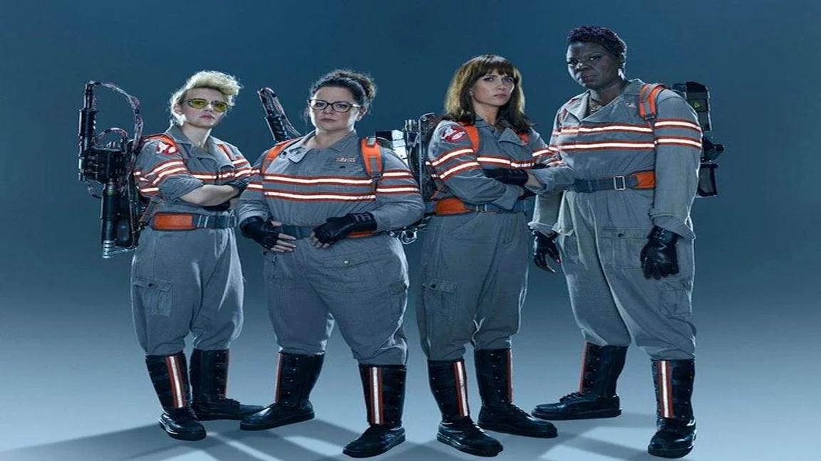 The all-female cast of the 2016 Ghostbusters reboot whose casting became the center of an online backlash and gender-driven controversy.