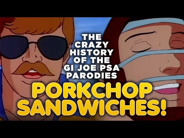 Porkchop Sandwiches PSA parody.