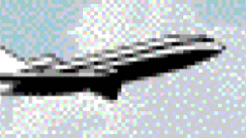 A pixelated airplane GIF representative of the early days of the GIF image format.