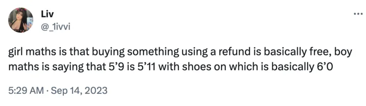 Girl Math