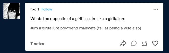 Origin girlfailures tweet.