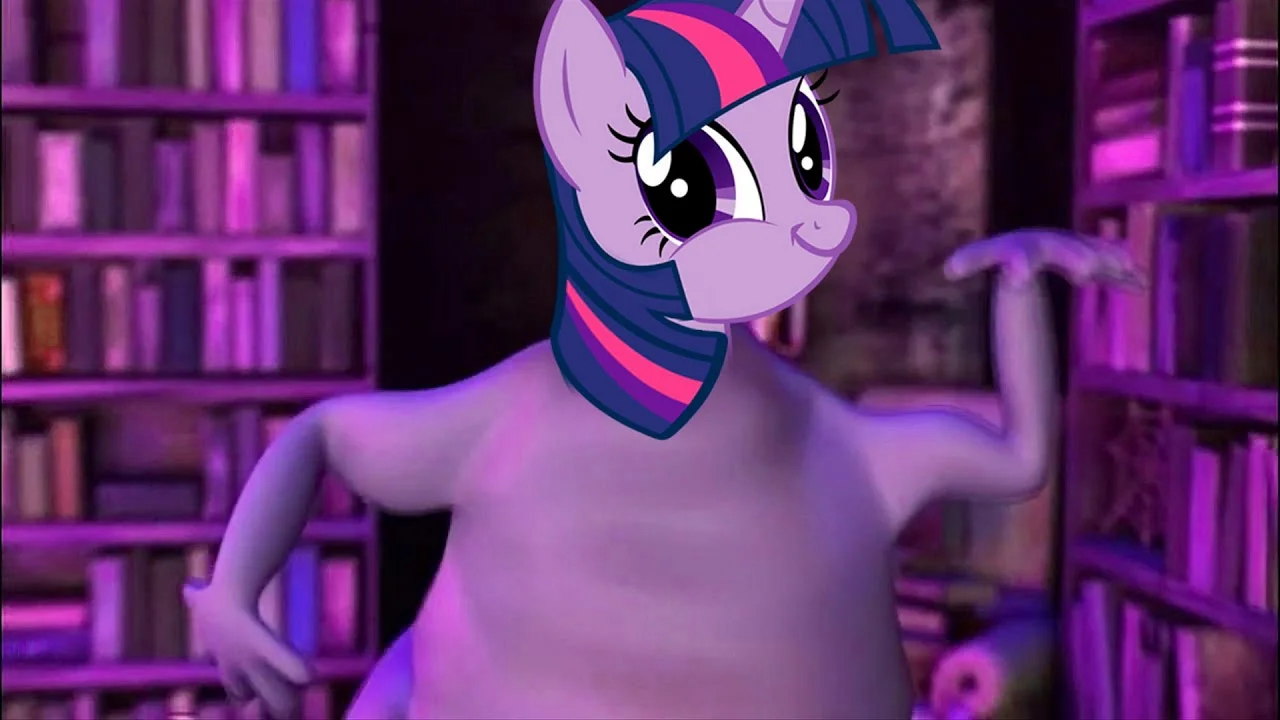 My Little Pony crossover with Twilight Sparkle as the Globglogabgalab