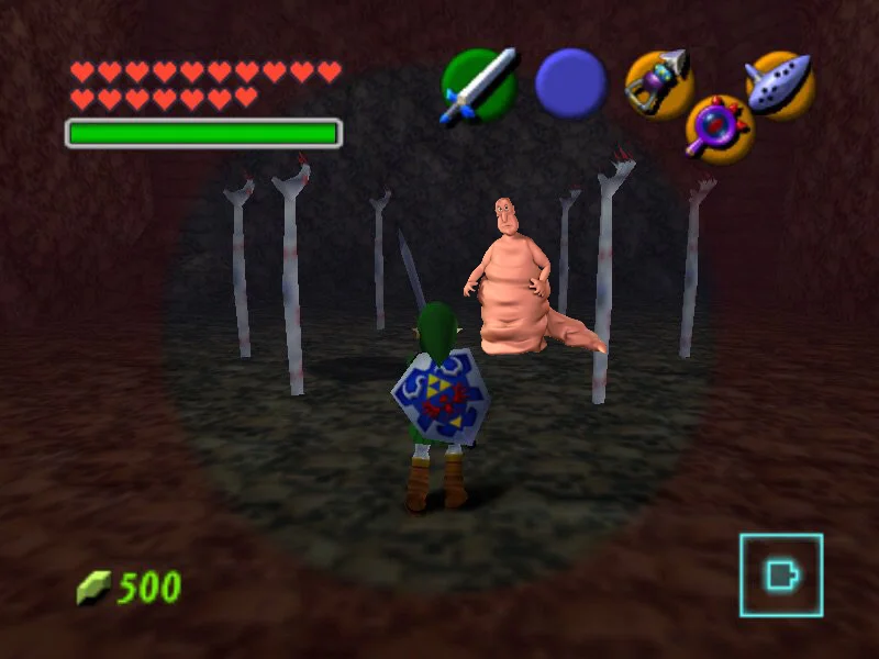 The Globglogabgalab modded into The Legend of Zelda: Ocarina of Time