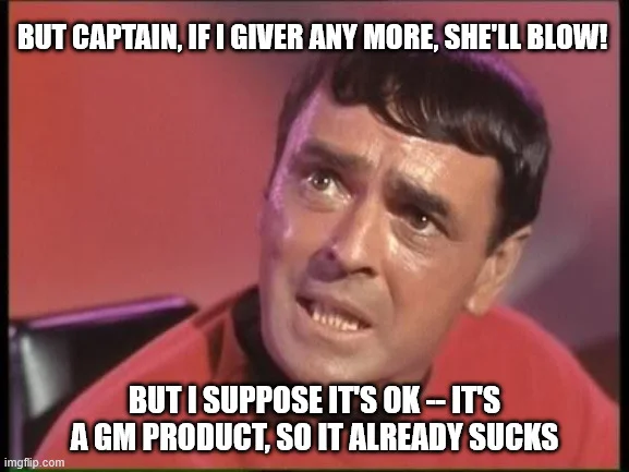 Example of the gm meme