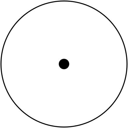 The Monad, an ancient symbol representing the concept of God as divine unity and the source of all existence.