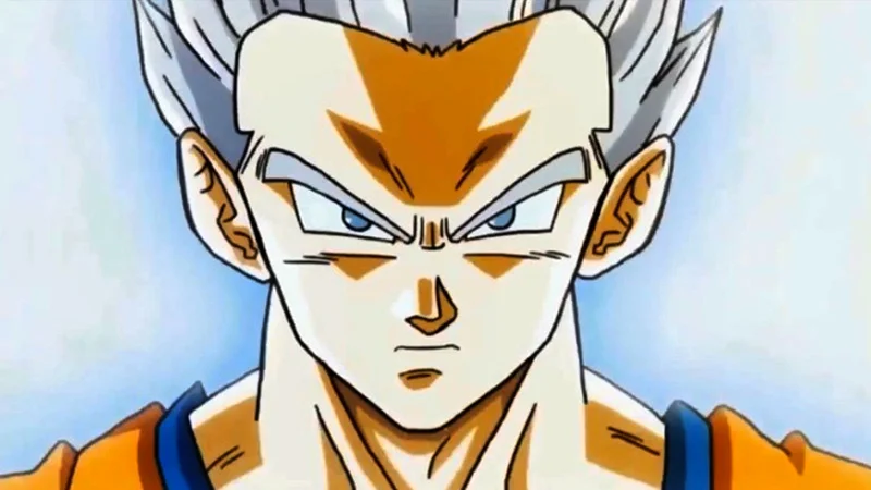 Gohan Blanco, the fan-made silver-haired transformation of Son Gohan that became a widely shared Dragon Ball meme.