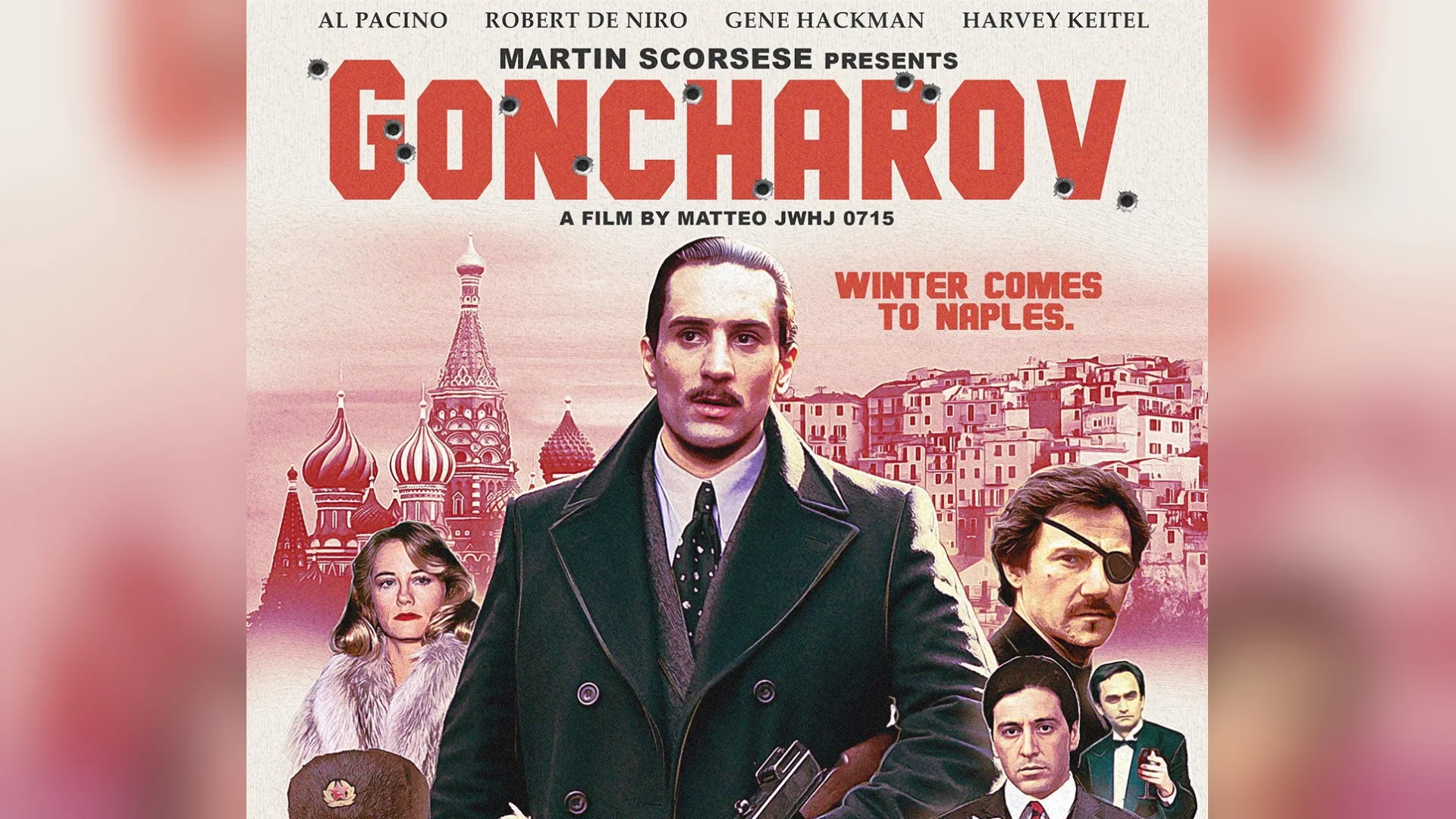 The fan-made Goncharov movie poster that became the visual centerpiece of the internet's collaborative fake Scorsese film.