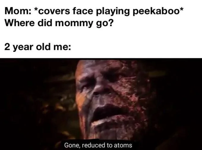 Family parenting scenario meme.