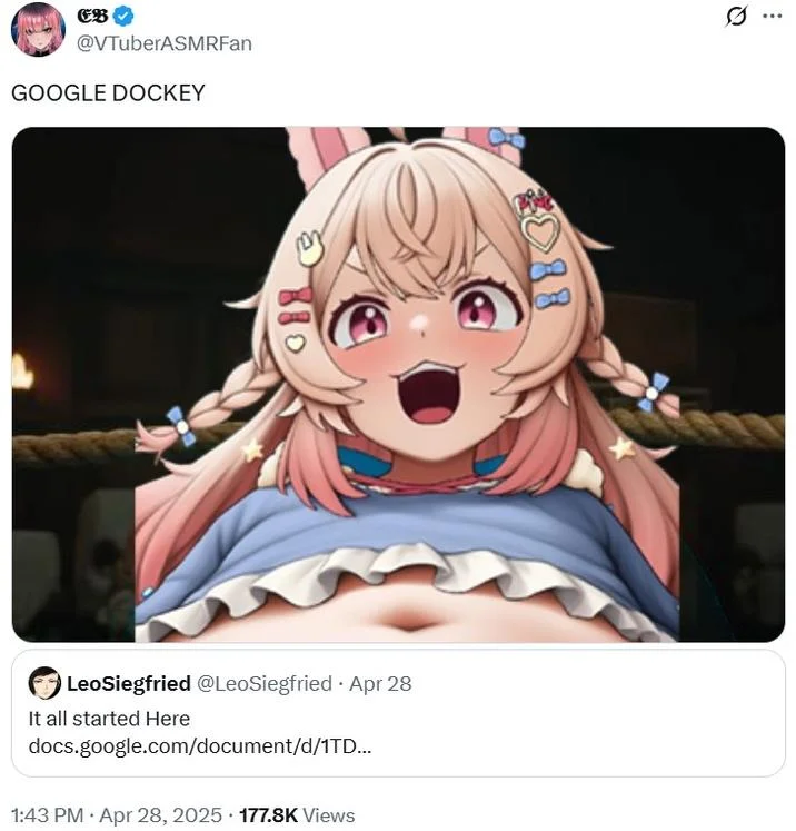 Anime apology doc variant.