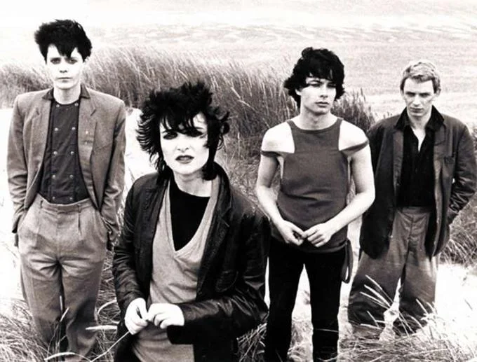 Siouxsie and the Banshees, one of the foundational bands whose dark aesthetic helped define the early goth subculture.