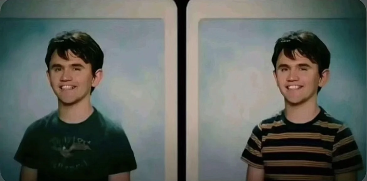 A parody edit exaggerating the Greg Heffley yearbook comparison, part of the meme's remix wave.