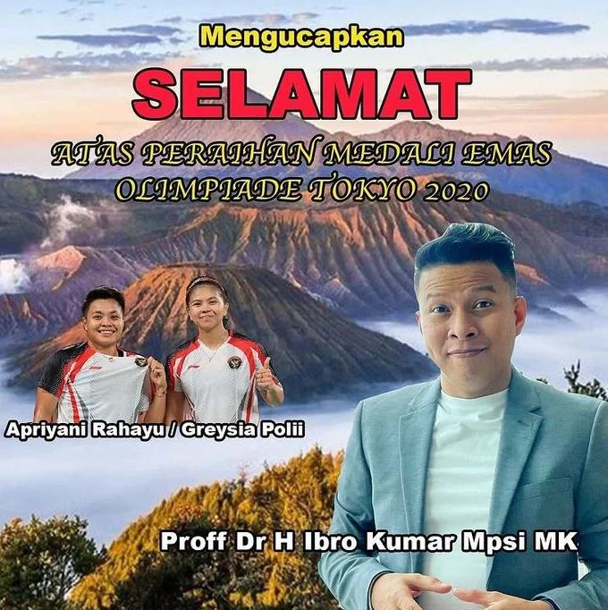 Mountain background parody.