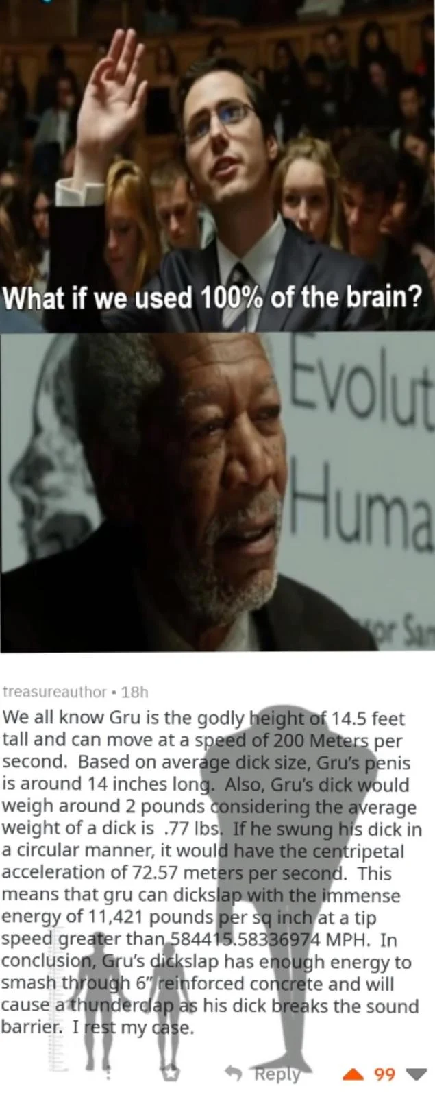 100% brain Gru copypasta.