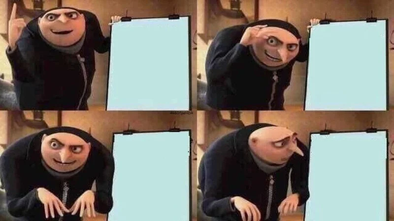 Primary Gru's Plan template.
