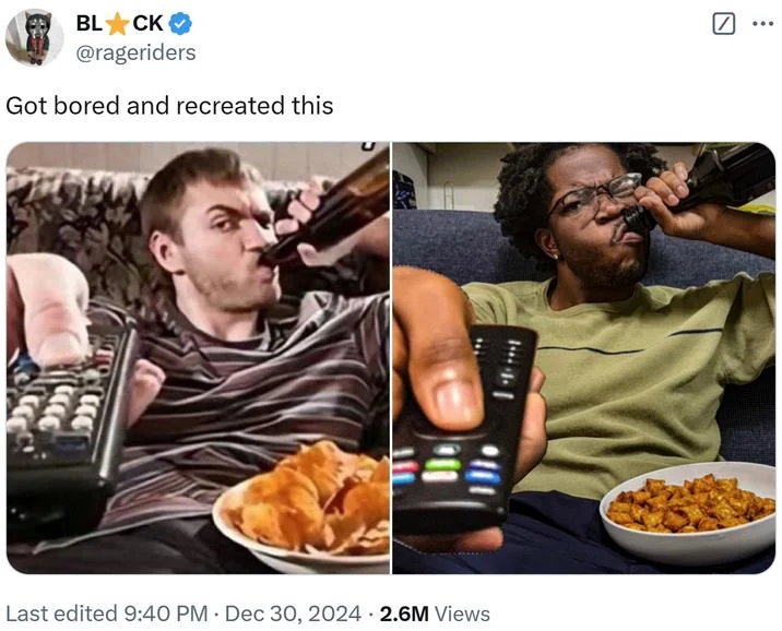 Real-life recreation comparison.