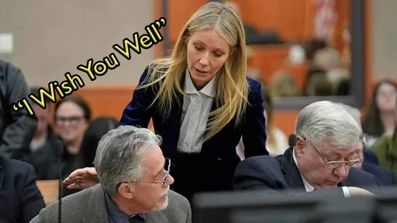 Ski Trial: iconic 'I Wish You Well' moment.