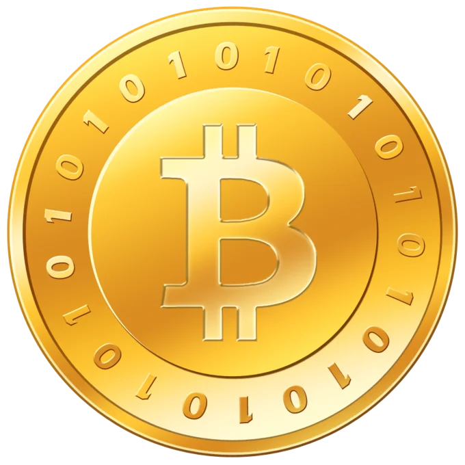 The Bitcoin logo — the cryptocurrency became a favored payment tool of hacktivists and darknet users seeking anonymity.
