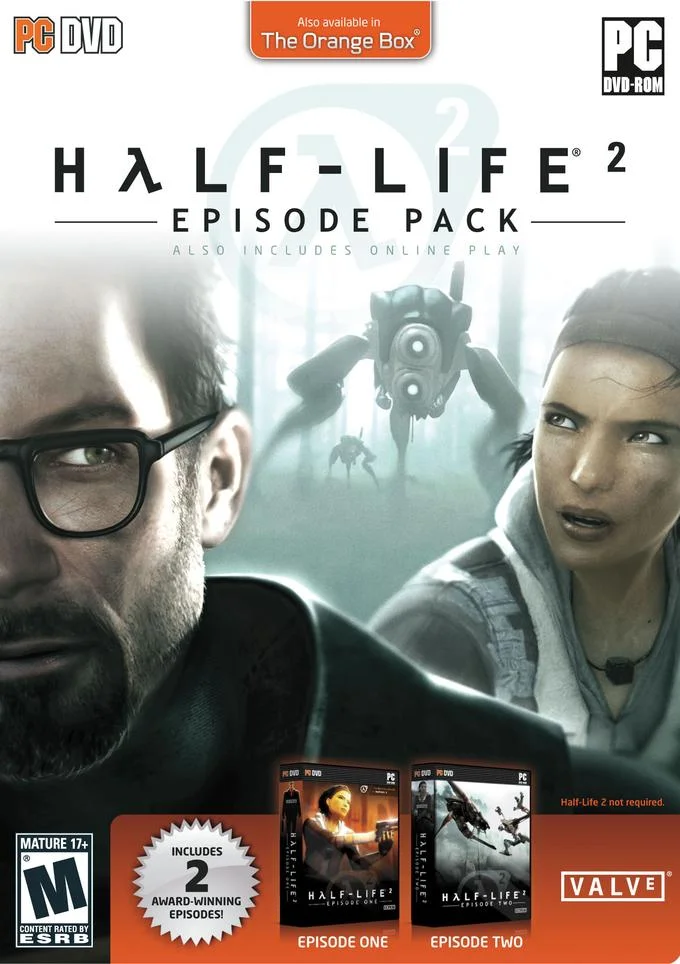 The Half-Life 2 Episode Pack, bundling Episodes One and Two, the last mainline Half-Life releases before Alyx.