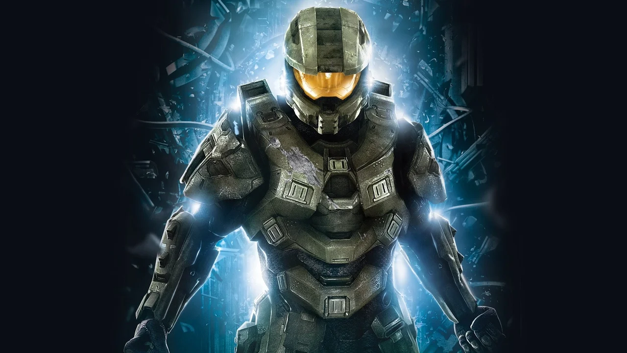 Master Chief, the iconic protagonist of the Halo franchise, featured in Halo 4 key art.