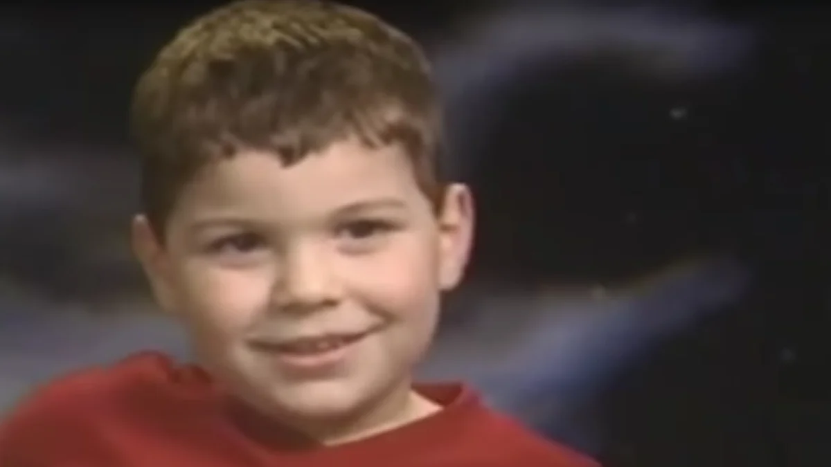 The young boy from the original home video whose rambling attempt to describe a dream became the basis of the meme.