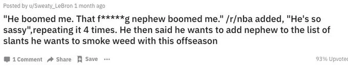 He Boomed Me variant extending format across different social contexts.