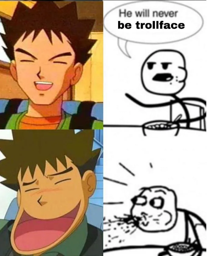 Anime character adaptation of the transformation meme format.