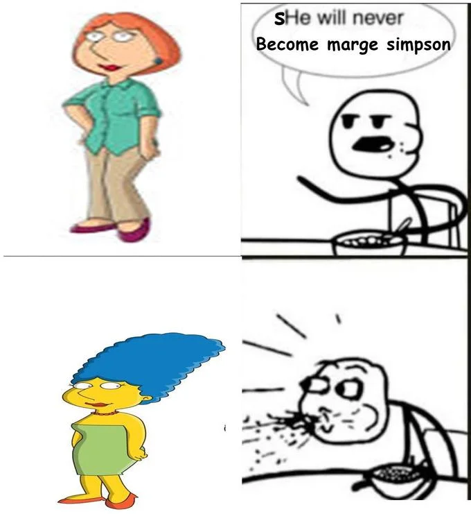 Gender-swapped variation of the before-and-after meme.