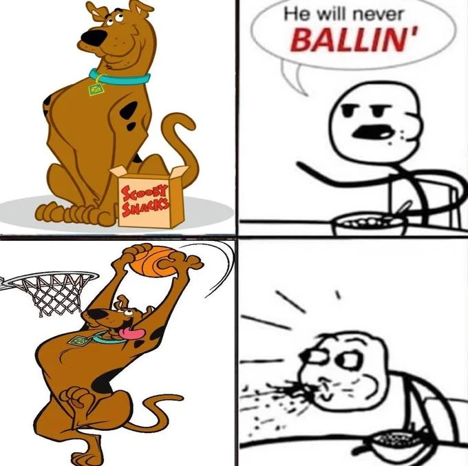 Scooby-Doo character variation focusing on athletic achievement.