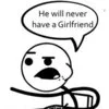 The fundamental Cereal Guy reaction component of the meme.