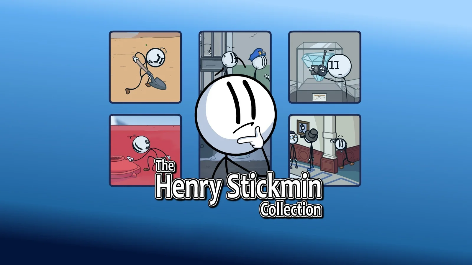 Official Henry Stickmin Collection cover artwork.