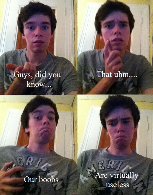 A gender-flipped 'Guys, Did You Know' take on the format.