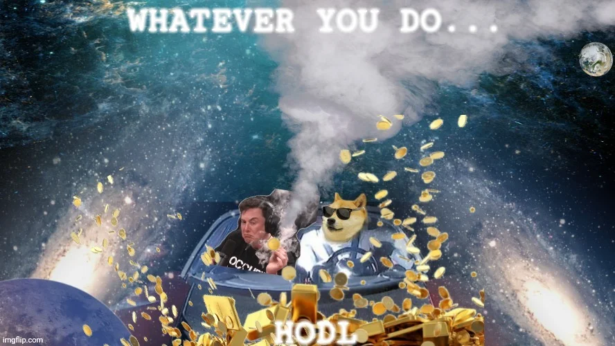 Universal motivational presentation of HODLing philosophy.