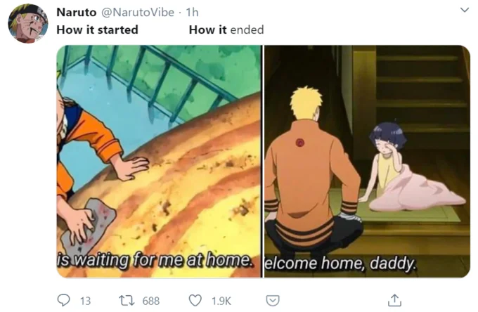 Character relationship progression tracked across anime narrative.