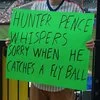 Clean representative image of the Hunter Pence Signs meme format.