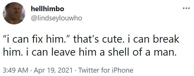 Comedic escalation demonstrating the meme's dark humor evolution.