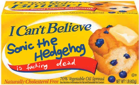 I Can't Believe It's Not Butter parody.
