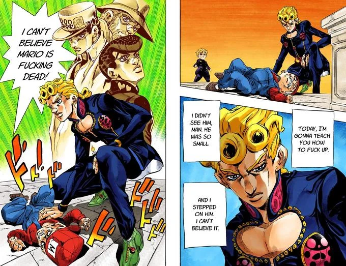JoJo's Bizarre Adventure crossover variant.
