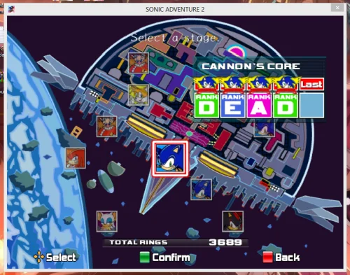 Sonic Adventure 2 meta joke variant.