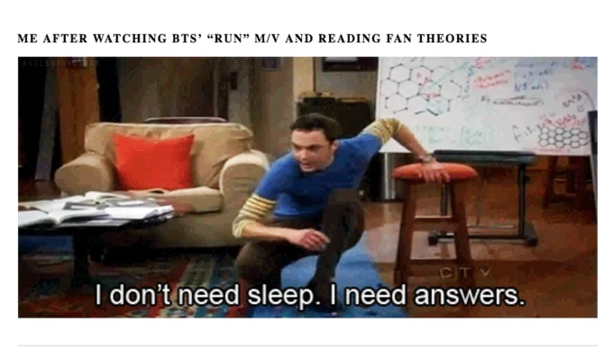 Late-night fandom research and fan theory obsession.